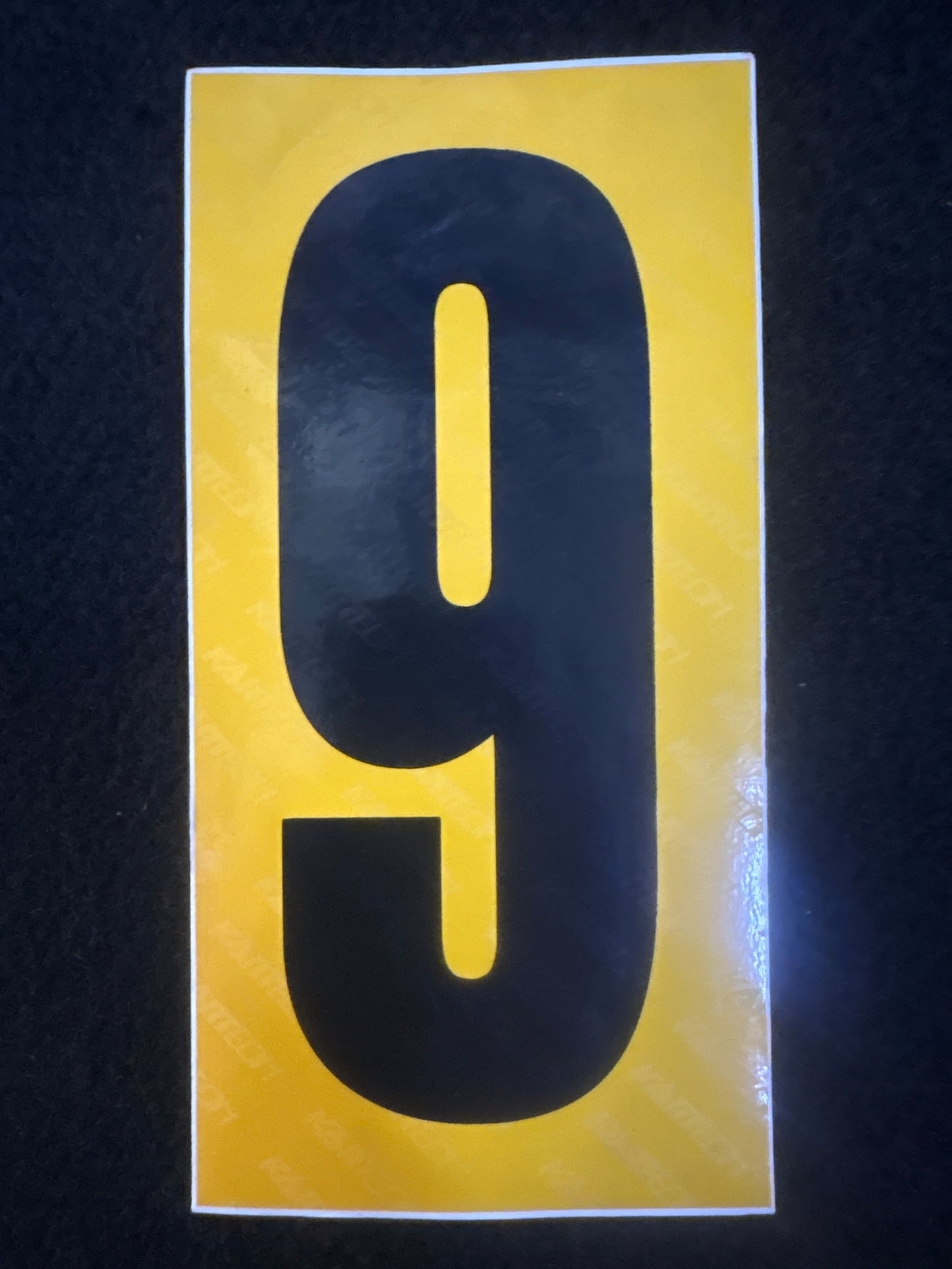 Number Stickers | Senior