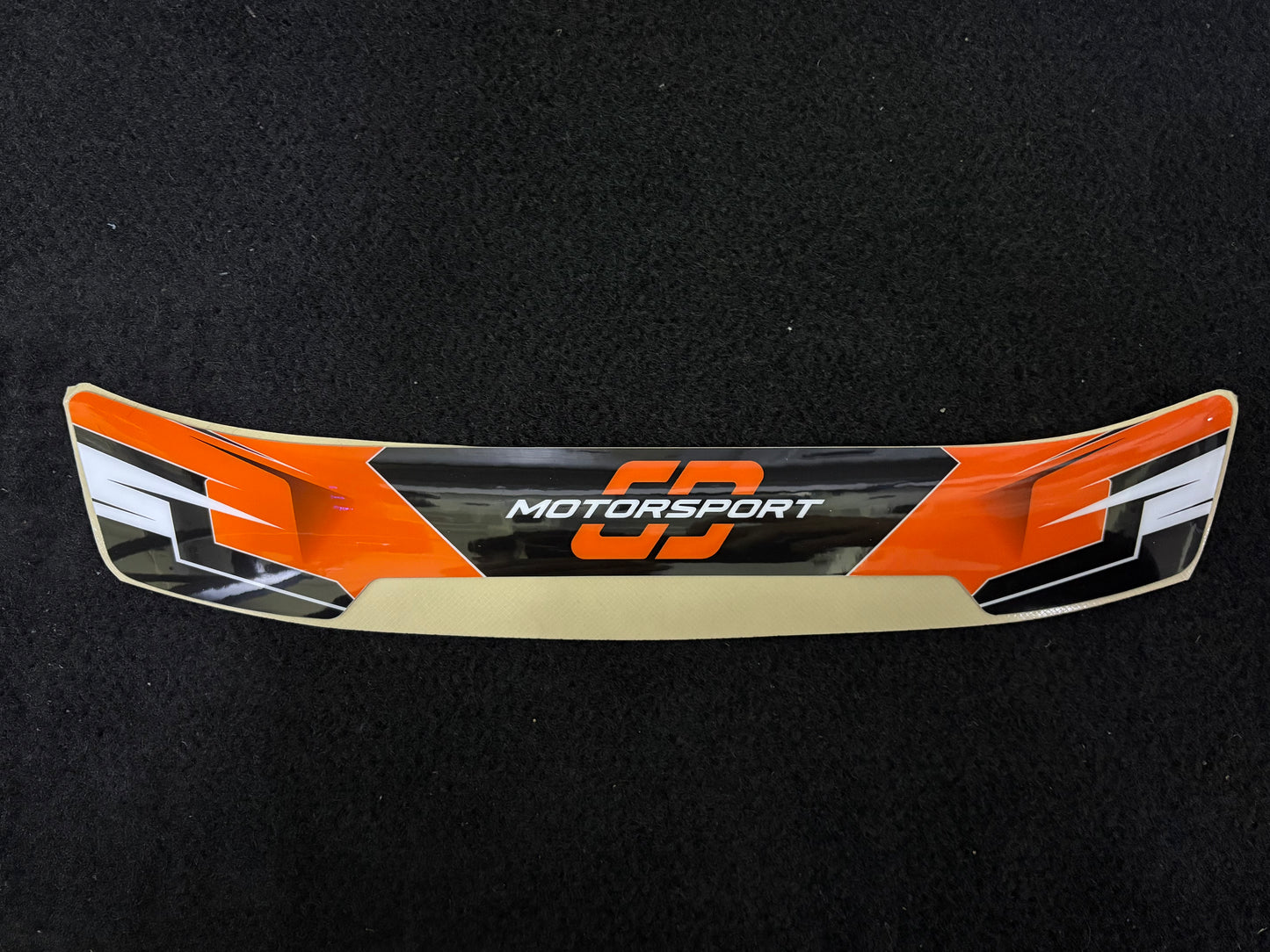 CD Motorsport Visor Sticker