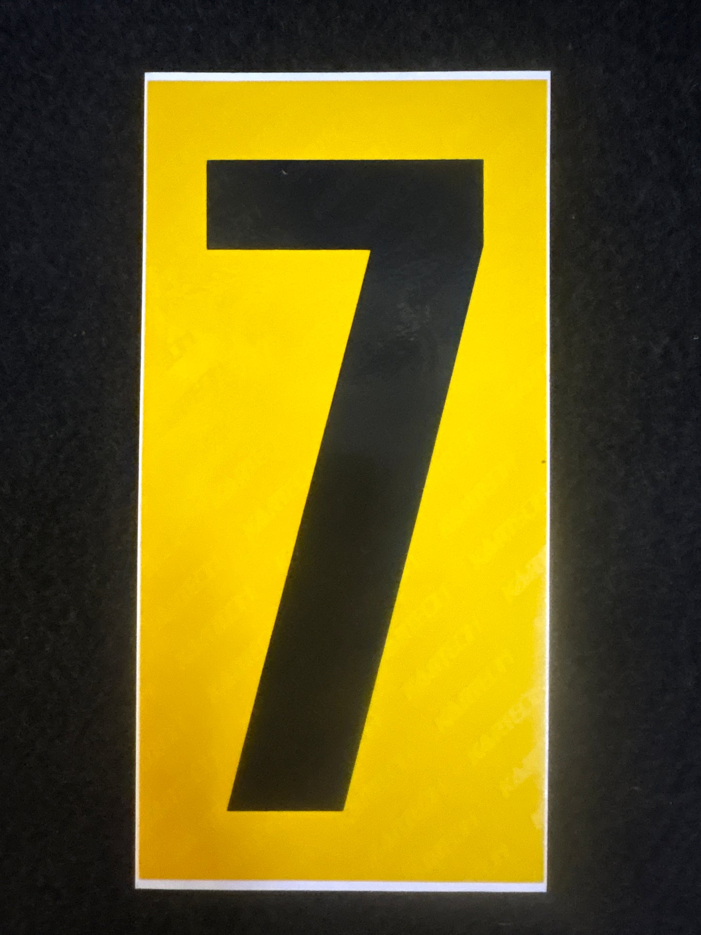 Number Stickers | Senior