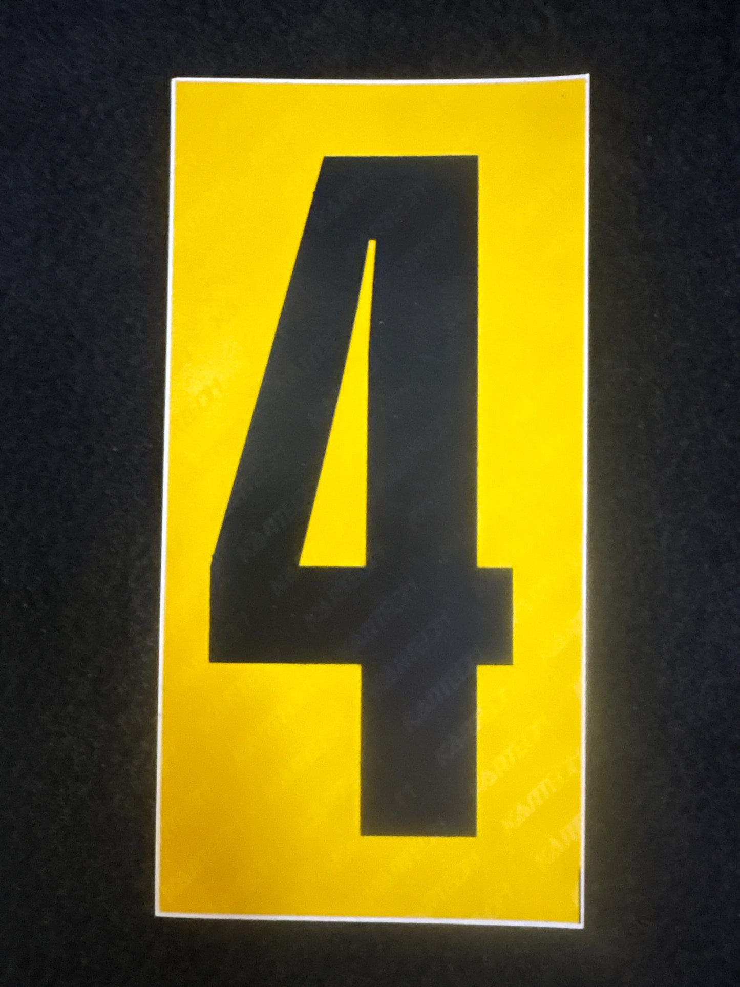 Number Stickers | Senior