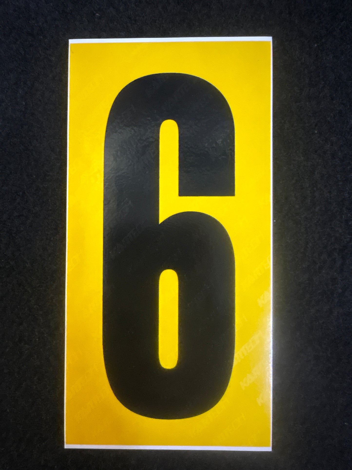 Number Stickers | Senior