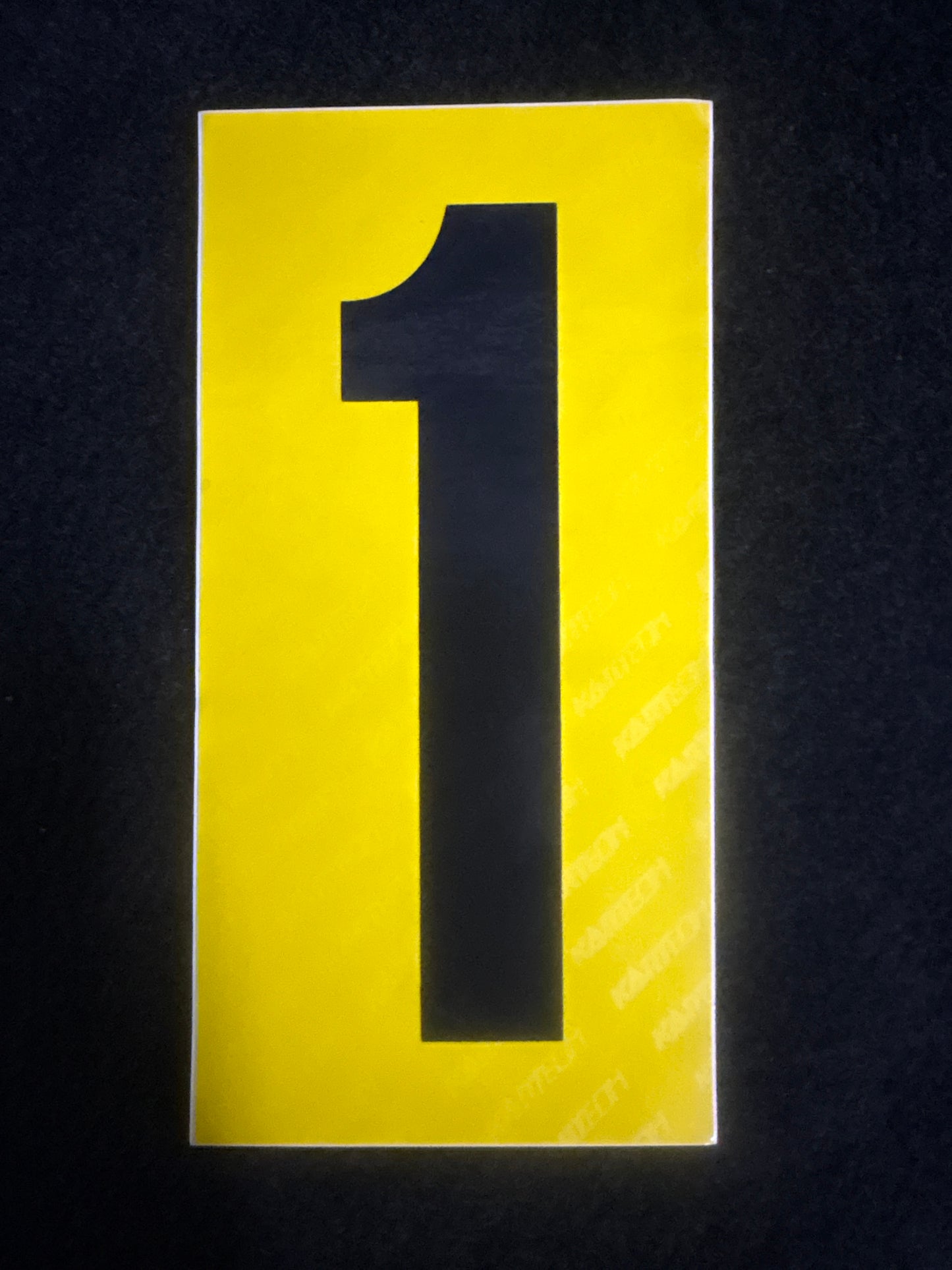 Number Stickers | Senior