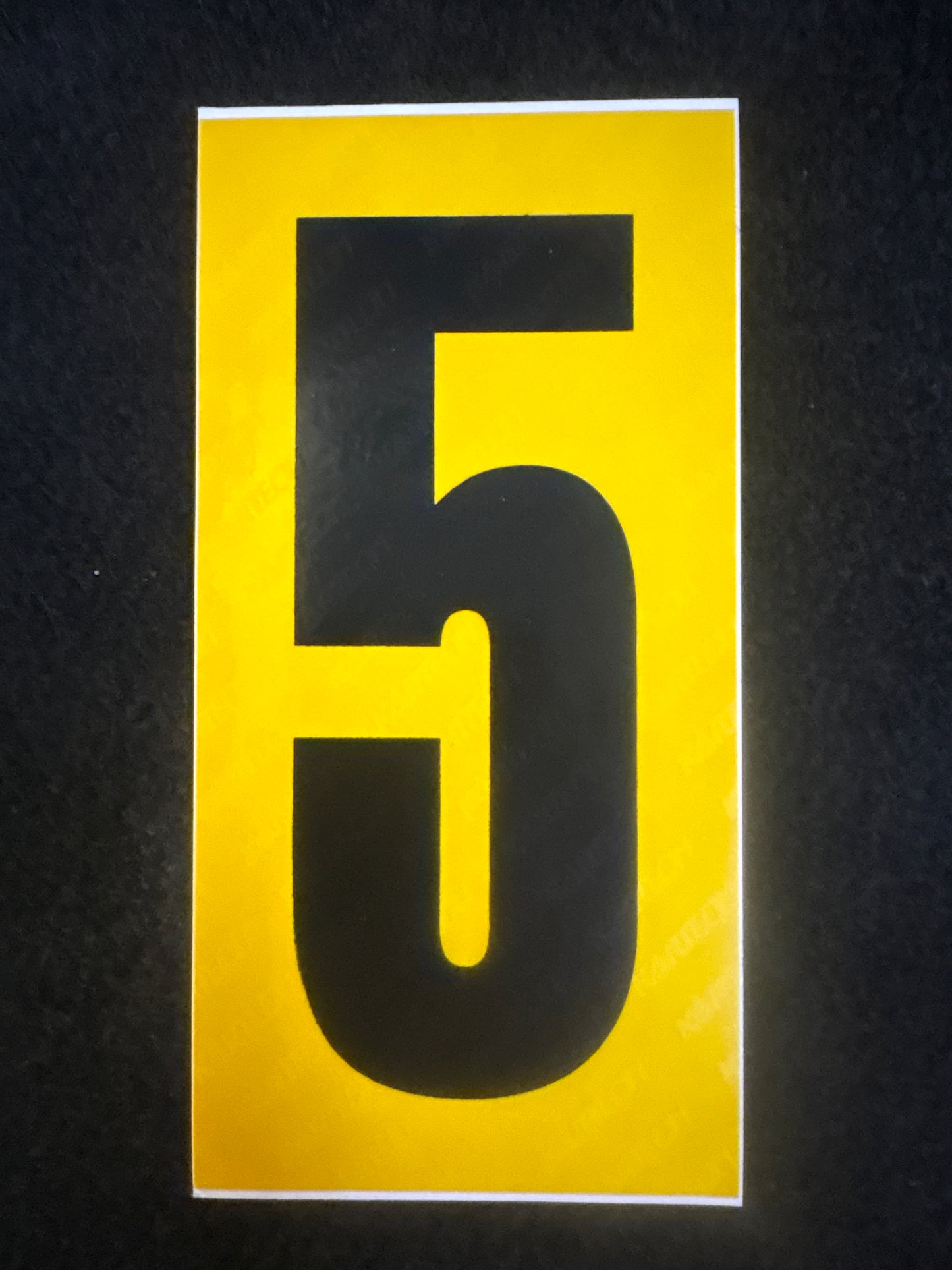Number Stickers | Senior
