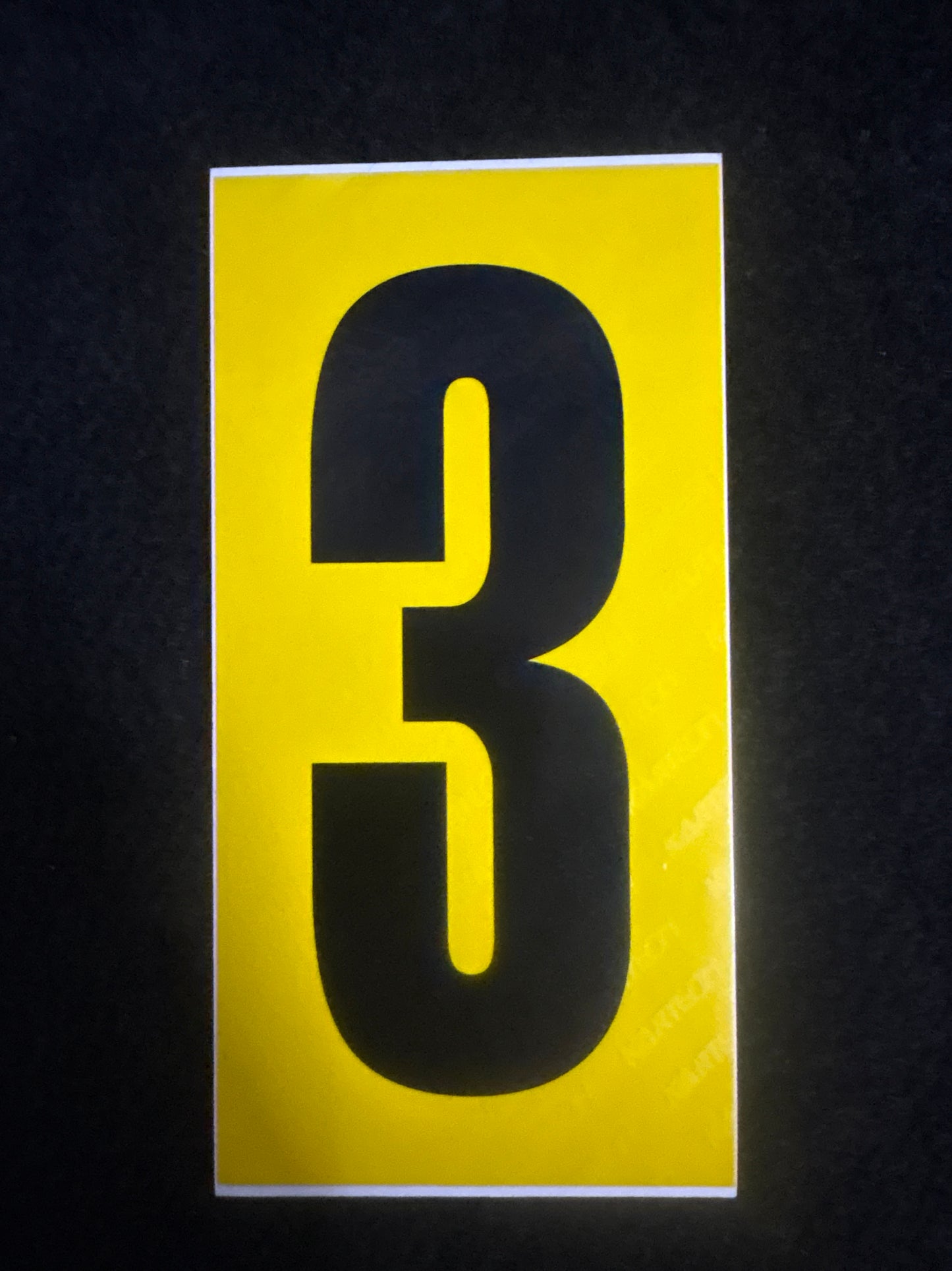Number Stickers | Senior