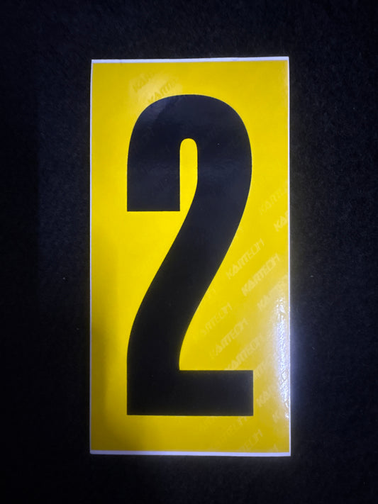 Number Stickers | Senior